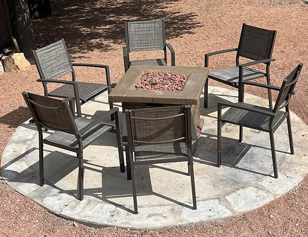 Community area at Heber RV Resort in Heber-Overgaard AZ